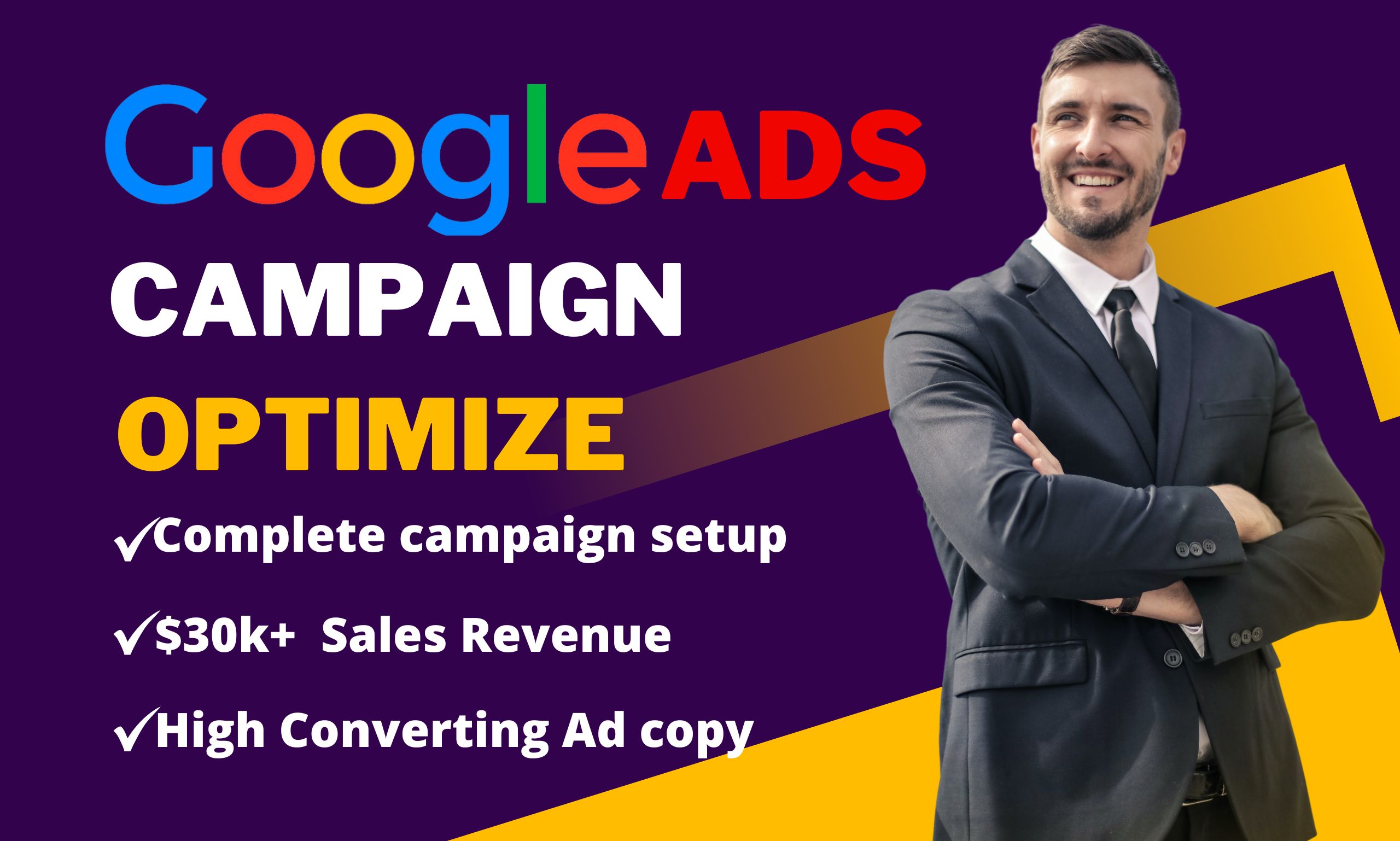 I will setup optimize and manage google ads adwords PPC campaign, FiverrBox