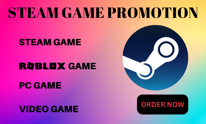 prmote steam game pc game roblox game online game to active gaming audience