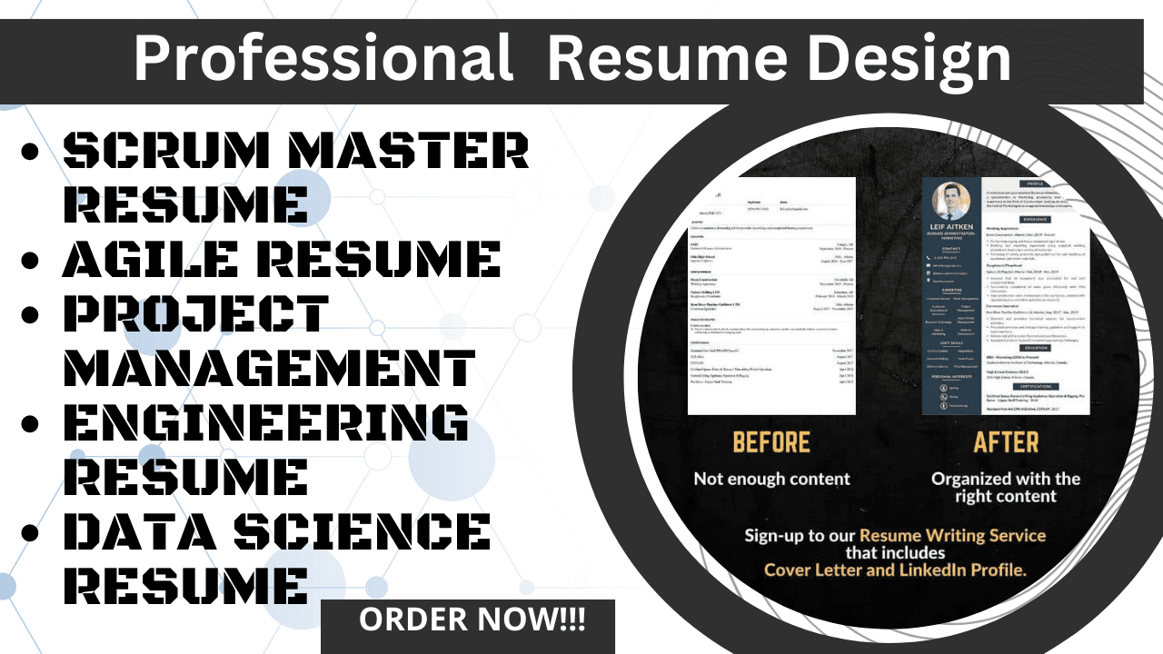 I will do an ats resume design, cover letter and linkedin optimization, FiverrBox