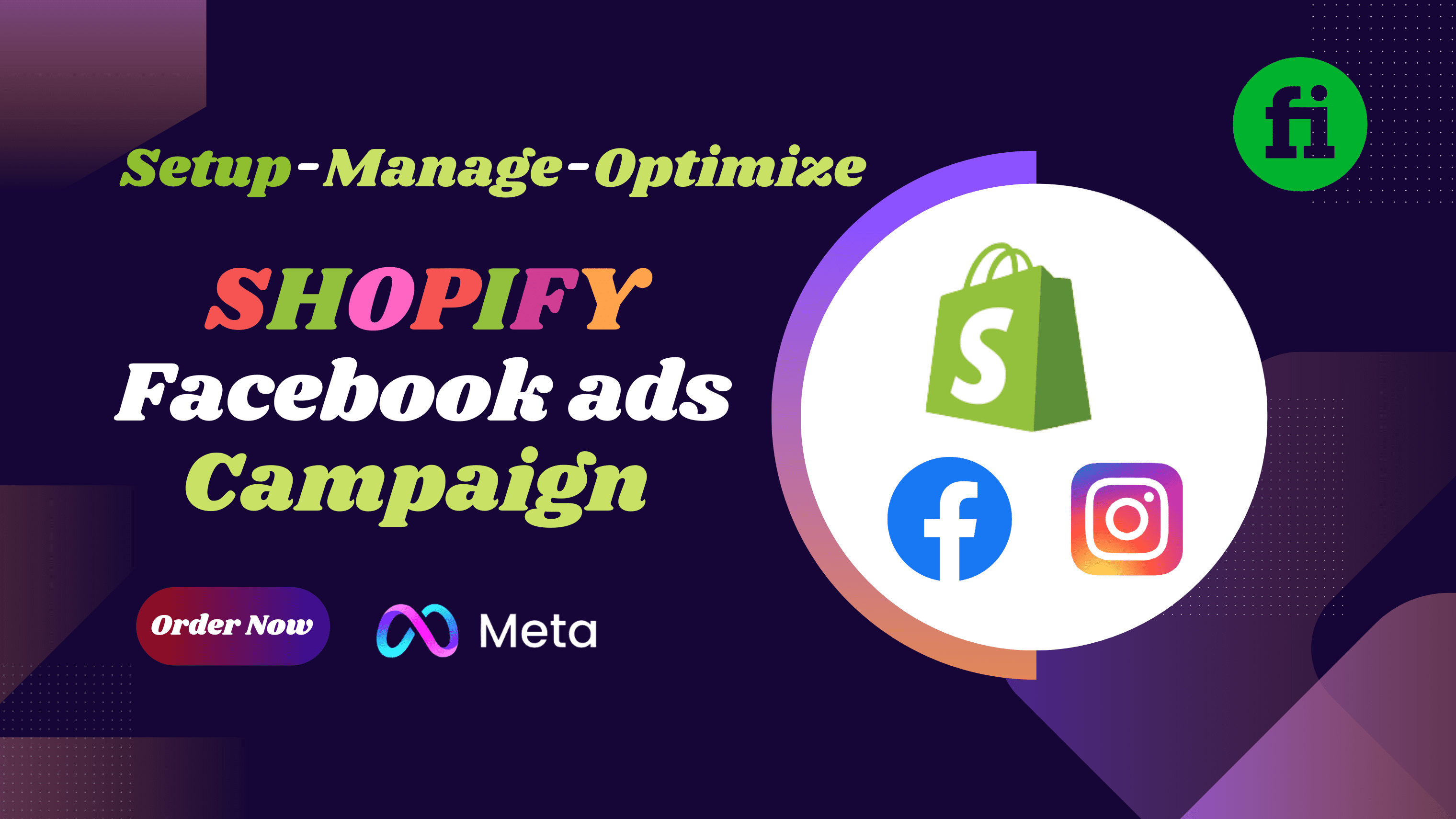 I will expert shopify facebook ads campaign Facebook video ads marketing for your business, FiverrBox