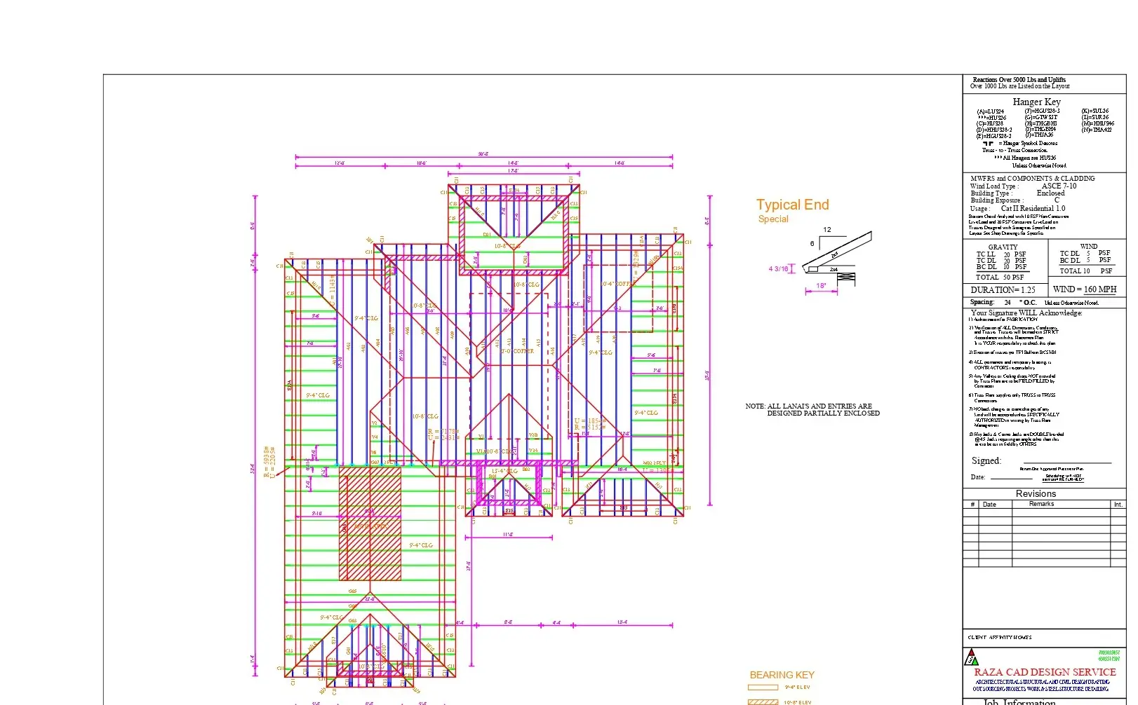 I will do truss engineering drawings, FiverrBox