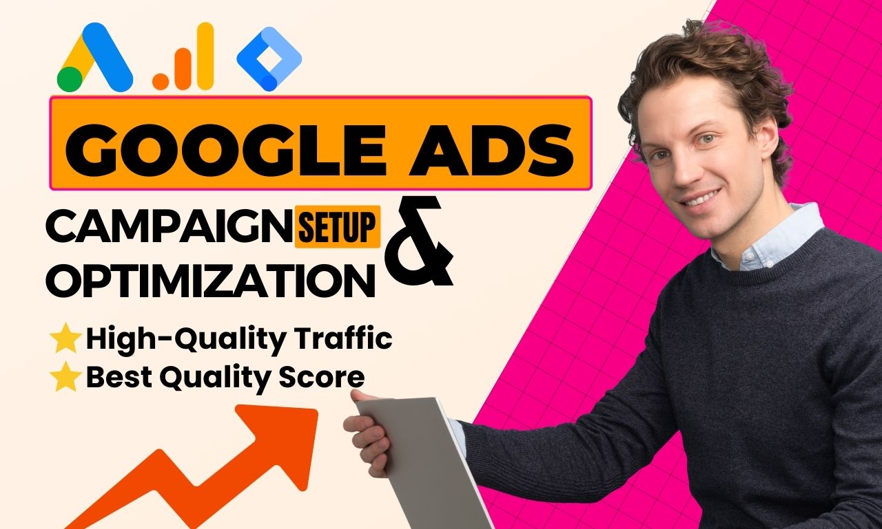 I will optimize google search ads adwords PPC campaign from scratch, FiverrBox