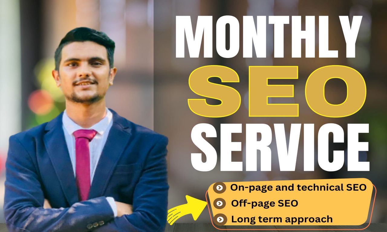 I will provide complete monthly wordpress SEO service, FiverrBox