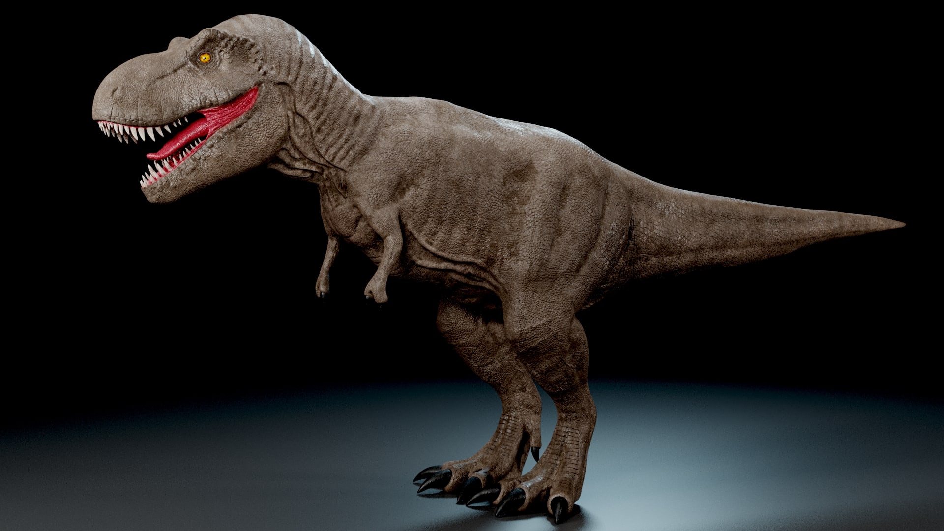 I will create realistic dinosaur or any creature in blender, FiverrBox