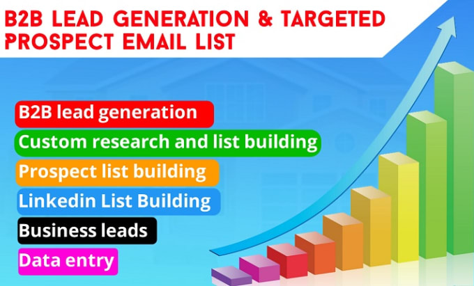 I will lead generation,b2b lead generation, business leads, contact list, FiverrBox